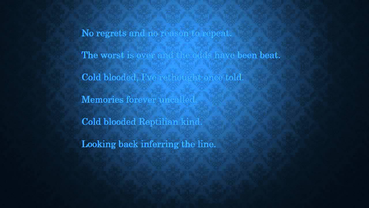 TNA Jeff Hardy Reptilian Lyrics