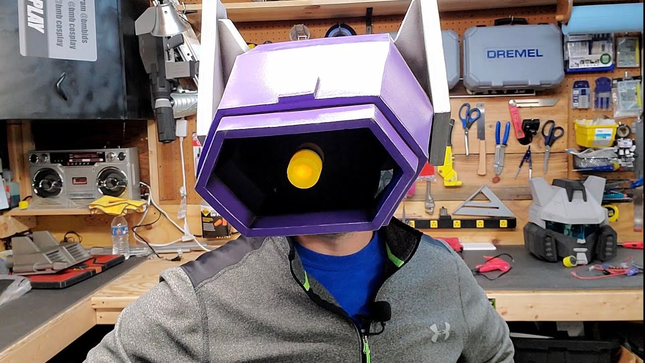 How to add a voice changer and voice activated lights to cosplay