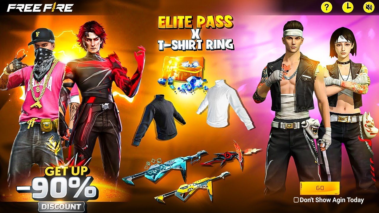 Hip Hop x Black T Shirt Return ফাইনালি আসছে 😍 | Ff New Event Bd Server | Free Fire New Event