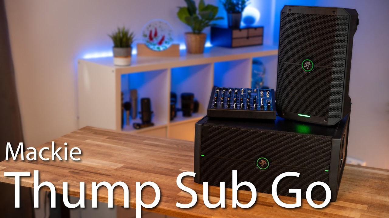 Komplette PA im Akku-Betrieb - Mackie Thump Sub Go angeschaut - Die perfekte Erg&auml;nzung zur Thump Go
