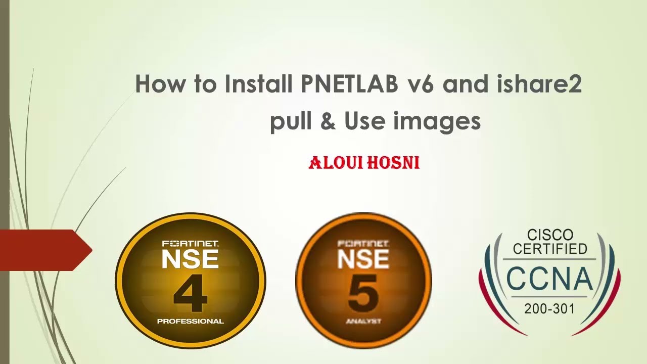 How to Install #PNETLAB v6 and #ishare2 pull & Use images on #ubuntu  Server