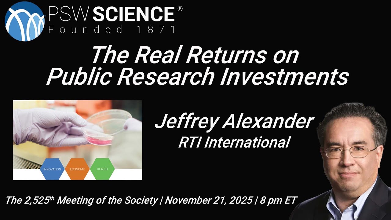 PSW 2525 The Real Returns on Public Research Investments | Jeffrey Alexander