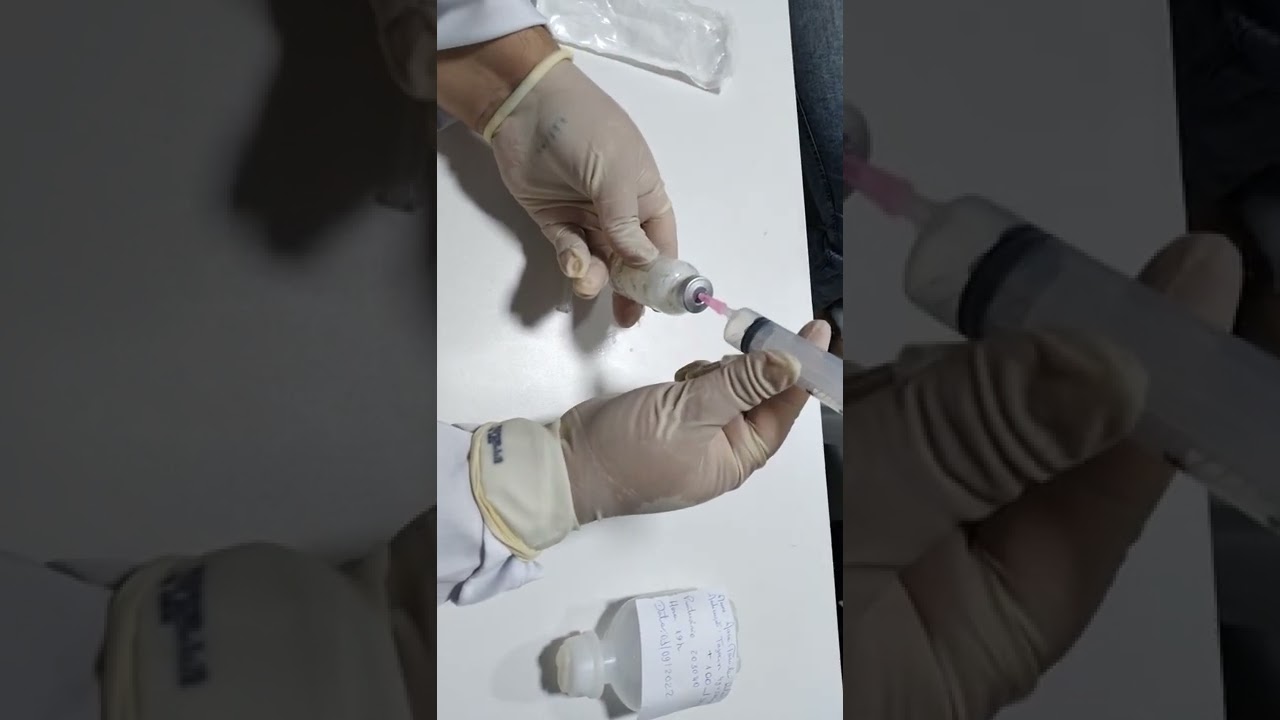 Como preparar o Tazocin Intravenoso. Dialisável. Antibiótico.
