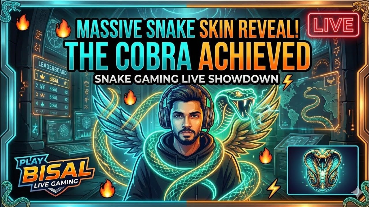 PLAY BISAL: THE COBRA ACHIEVED! 🔥 MASSIVE SNAKE SKIN REVEAL & RANK #1! (LIVE RECAP)