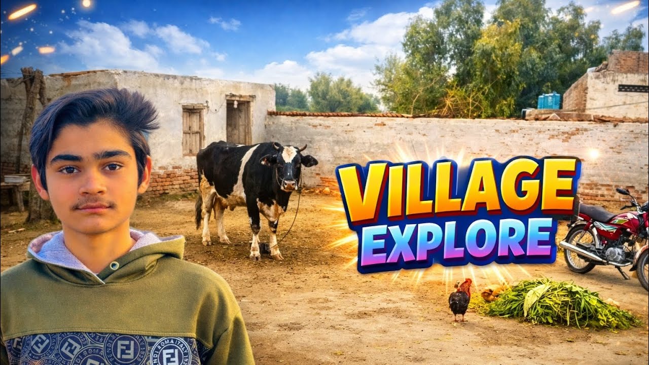 Village explore and enjoying must watch