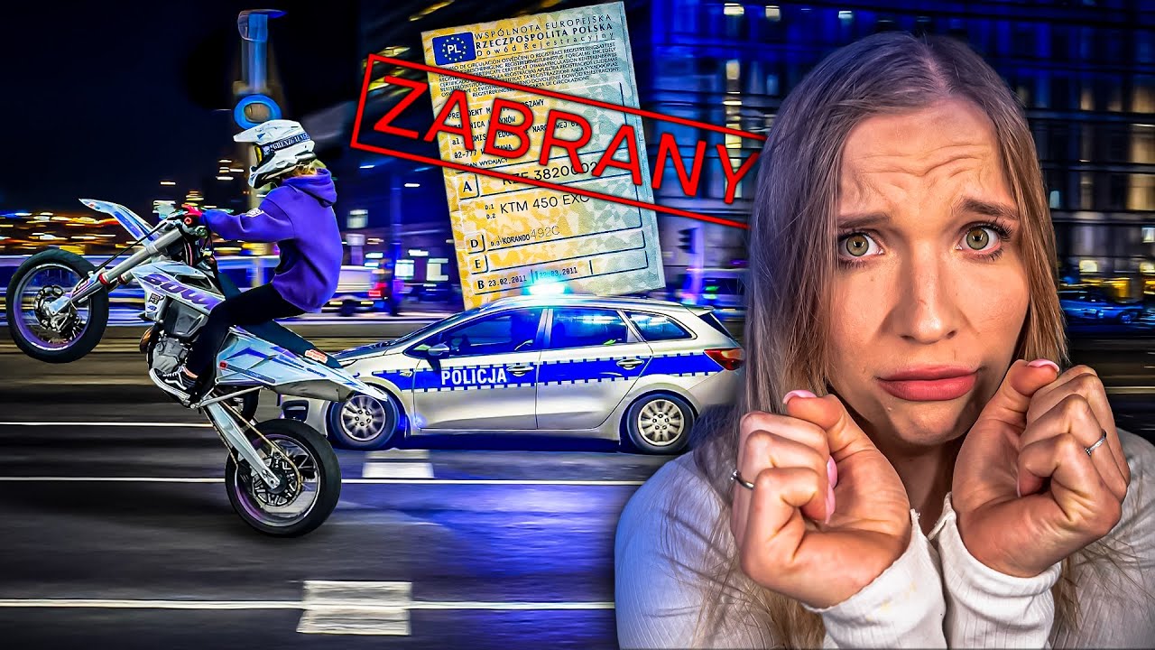 POLICJA ZABRAŁA MI DOW&Oacute;D DO KTM | CZERNI ROZWALIŁ SW&Oacute;J NOWY MOTOCYKL | KOSIARKA PRZEJECHAŁA MOTOKOTA