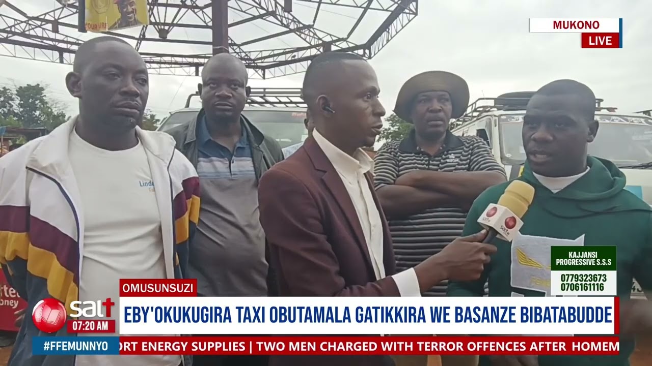 Entekateka ya Kampala taxi okutikira mu park kitabudde abe Mukono | Omusunsuzi
