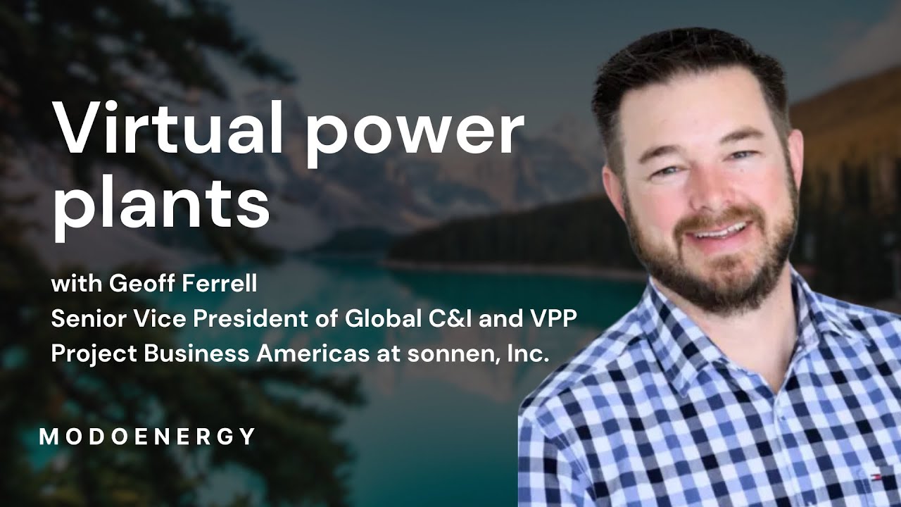 Virtual Power Plants - Transmission (Geoff Ferrell - sonnen, Inc.)