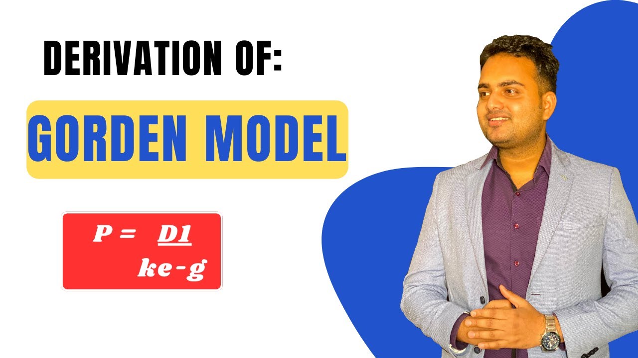 Derivation of Gorden Model| Financial Management concepts by Ca Prakash Patel