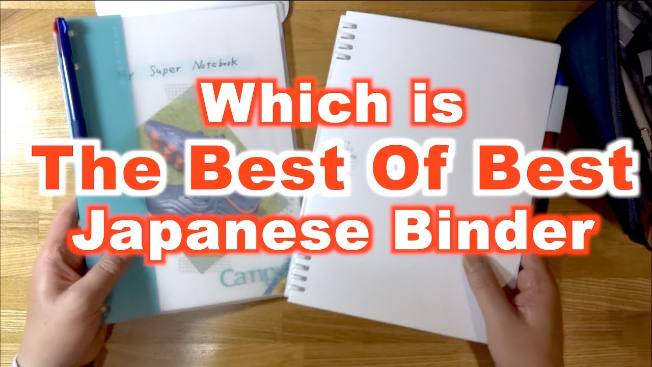 Which Is The Top Of Unique Japanese Binders? KOKUYO 4 Rings vs Tefrenu BiZ 8 Rings