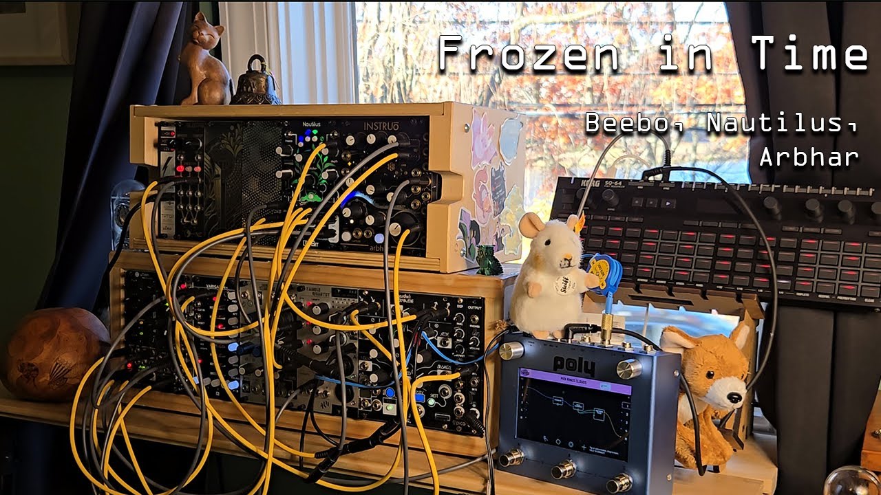 Frozen in Time - Generative Ambient Eurorack Modular piece no. 148 - Beebo, Nautilus, Arbhar