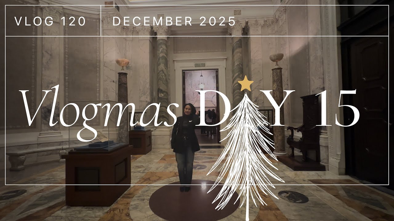 VLOGMAS, День 15 — праздничное мероприятие в музее Моргана: приготовление вьетнамского куриного к...