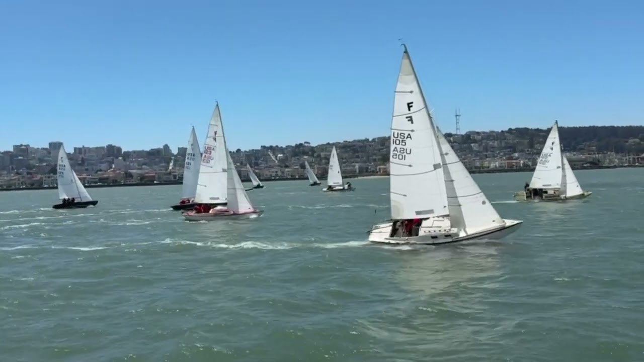 StFYC Woodies Invitational 2025 - Folkboat Starts