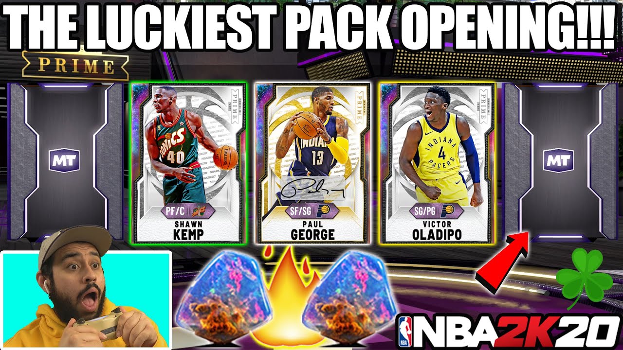 OUR BEST PACK OPENING WITH MULTIPLE GALAXY OPALS PULLED IN NBA 2K20 MYTEAM PACK OPENING