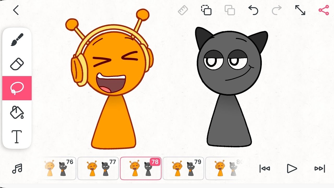 Flipaclip - Oren and Gray meme animation