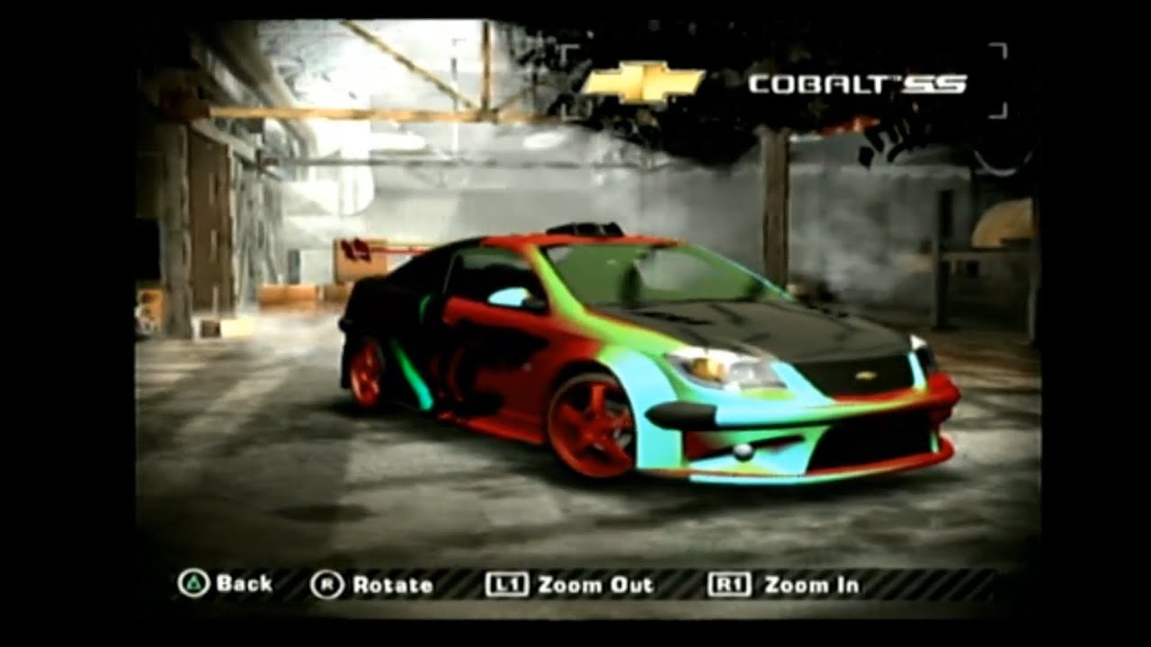 NFSMW 2005 All Tollbooth Career Races Chevy Cobalt Part 1