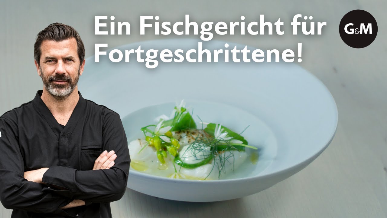 Rezept: Zander mit grünem Gemüse von Andreas Caminada | GaultMillau Schweiz