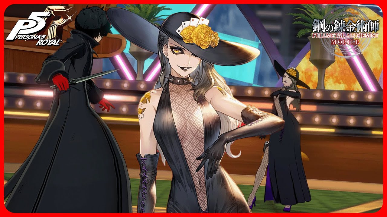 Sae Boss Fight - Fullmetal Alchemist Mobile x Persona 5 Royal