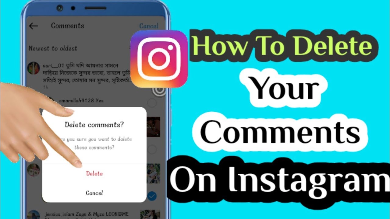 How To Delete Your Comments On Instagram 2022 | Remove Instagram Comment 🔥