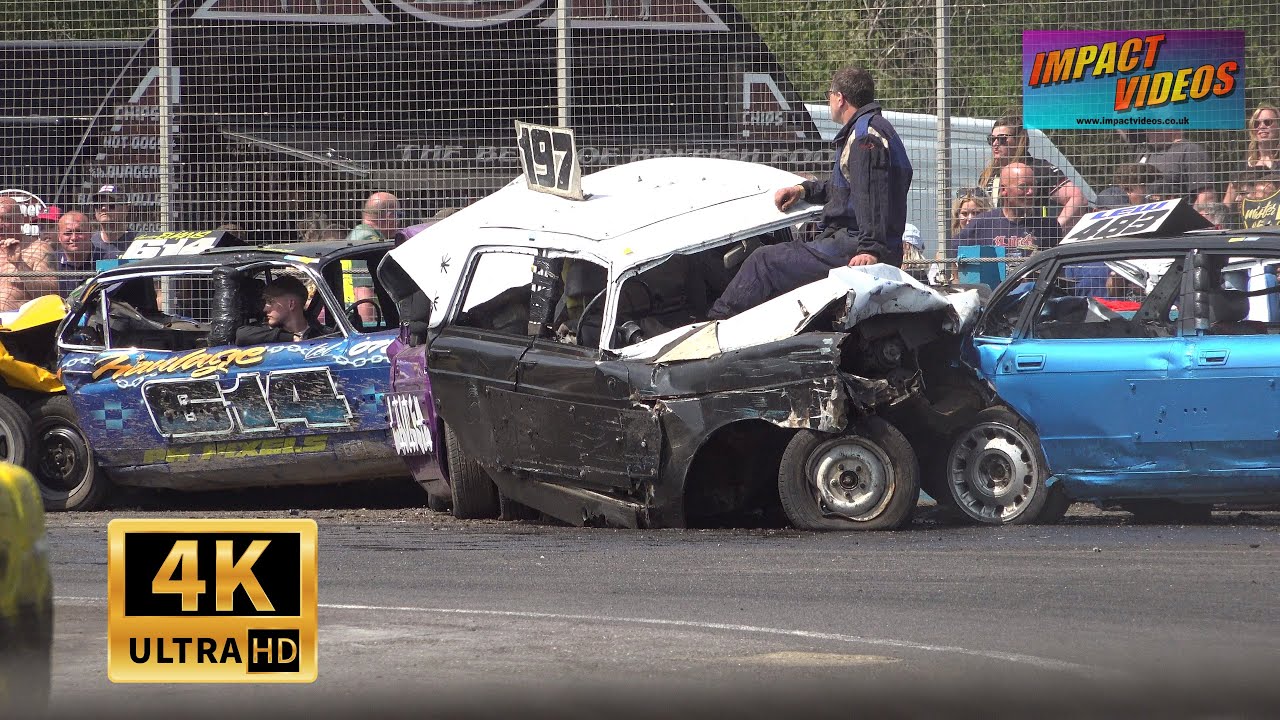 Aldershot Unlimited Bangers Handshaker 2024 Pit Walk and Highlights