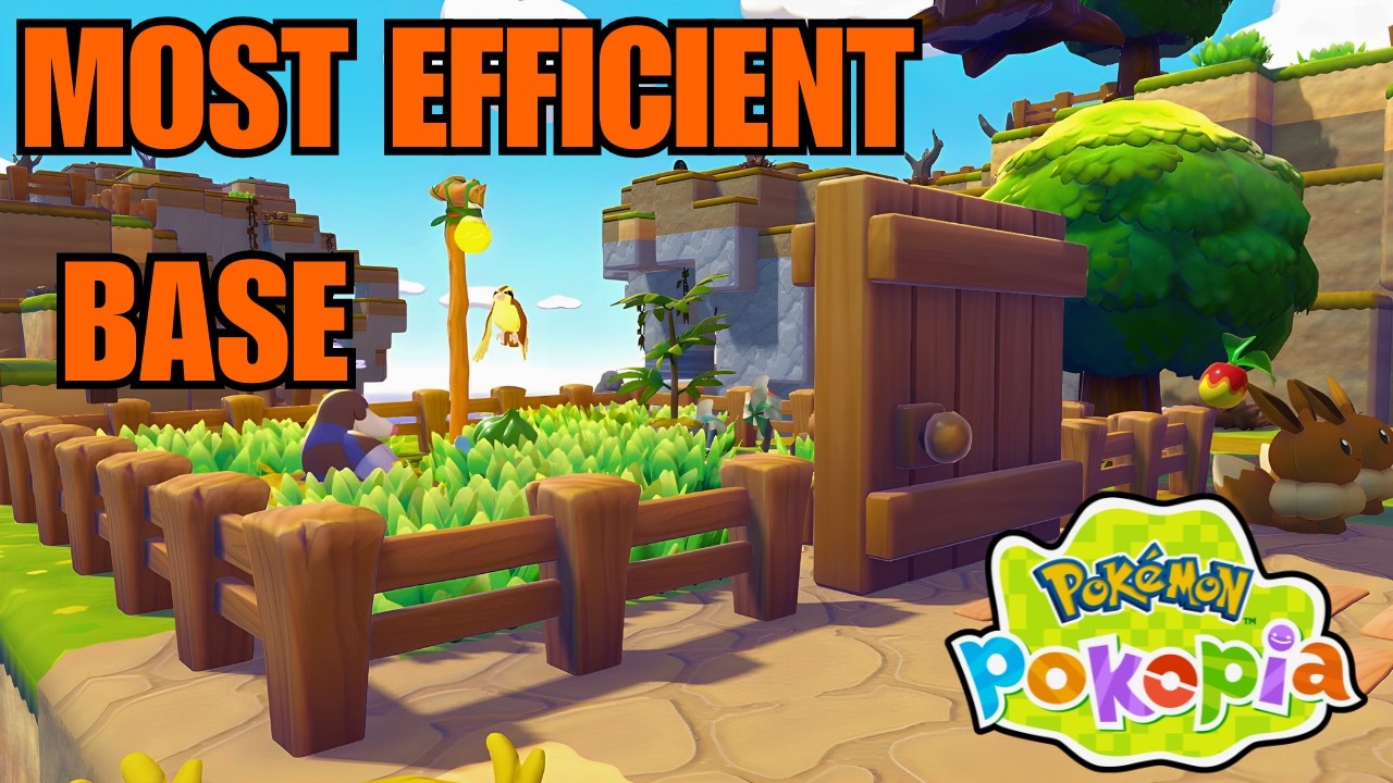 Build This Base to LEVEL UP FAST in Pokopia