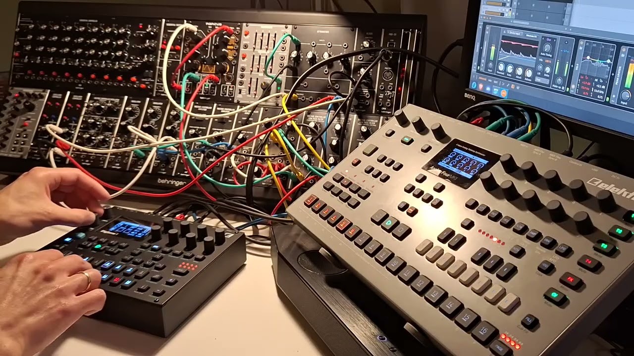 trying something new (Digitone 2, Analog Four, Modular)