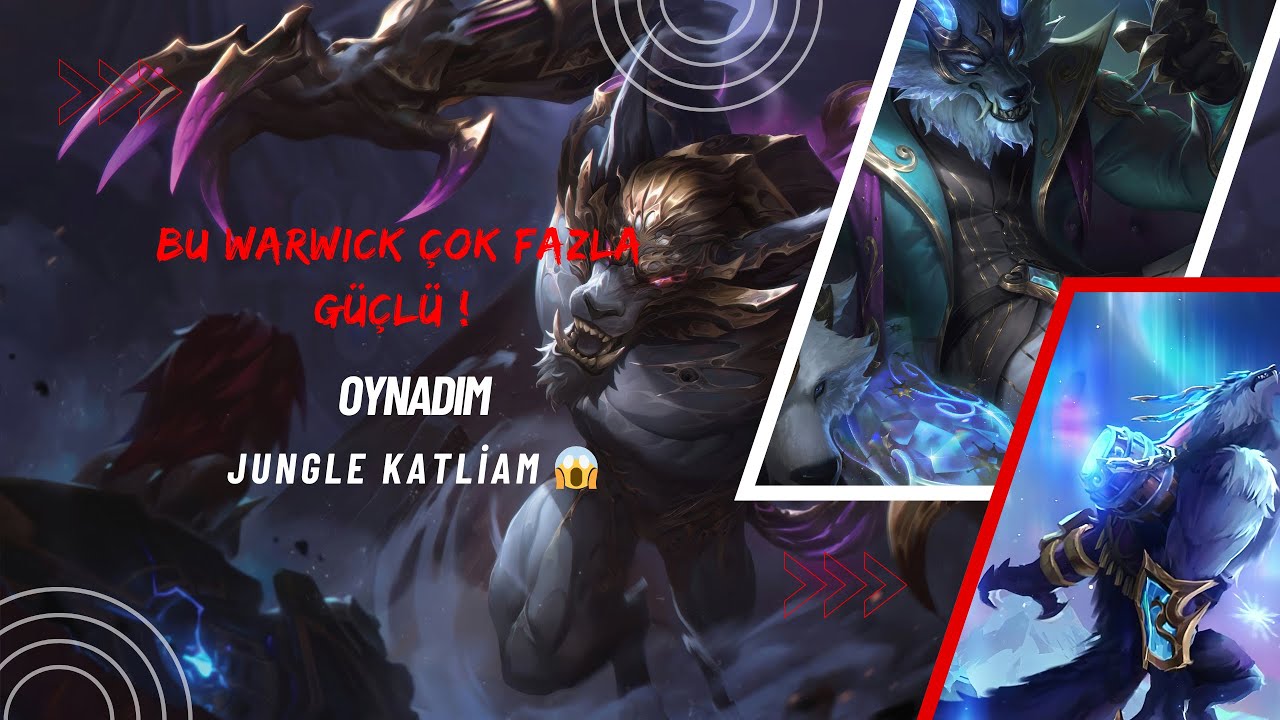 BU WARWICK OYUNU IZLEMEDEN GEÇME! 12/9/12 Katliamdan Kurtulma | ZoneKingLoL | Warwick