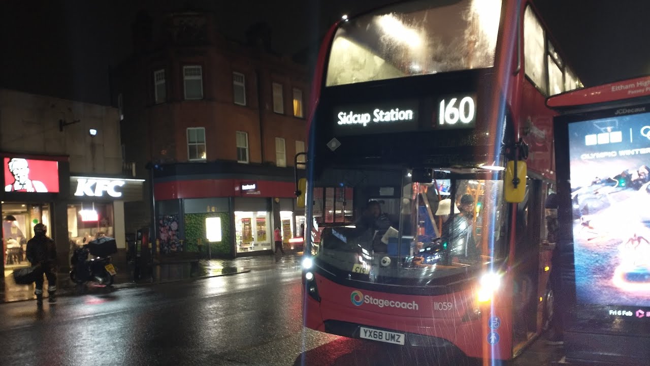 My local, Stagecoach London 11059 on bus route 160