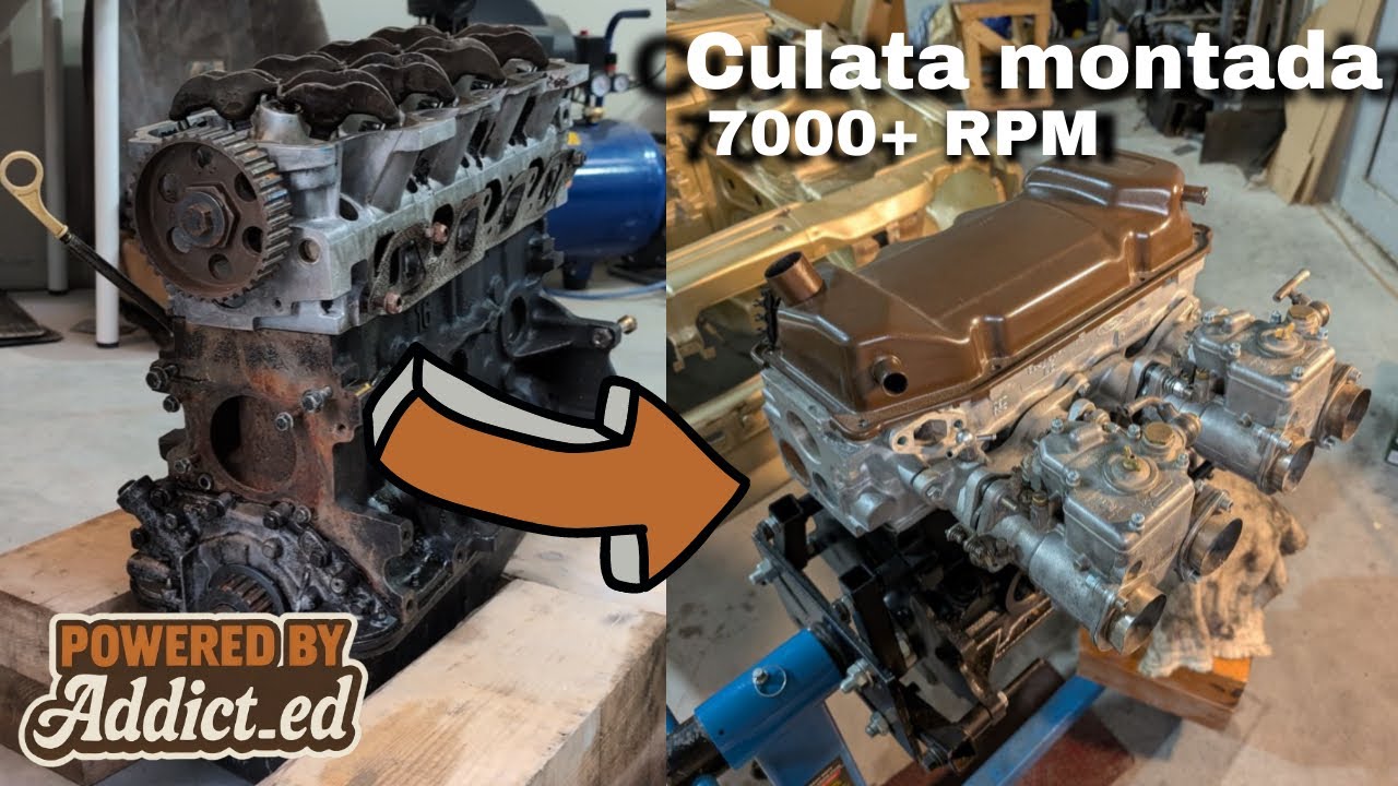 Culata montada - Motor de competición