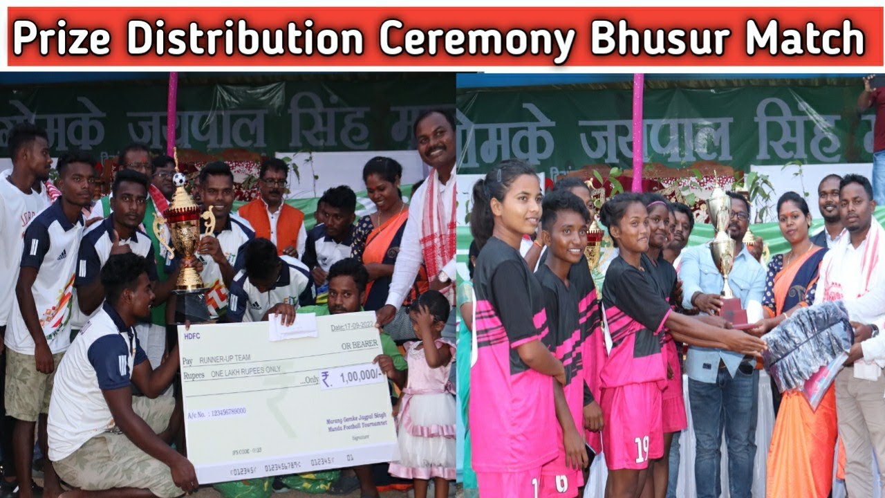Final Day | Prize Distribution | Bhusur Football Match 2022 | Ranchi Football Match 2022