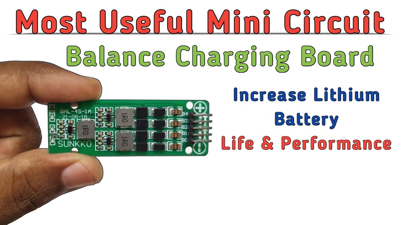 Lithium Battery Balance Board || Active Cell Balancer || Battery Equalizer
