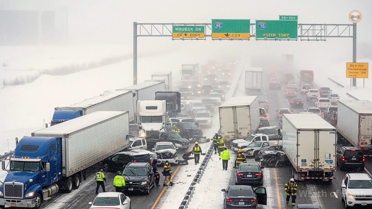 Chaos in Calgary BURIED by Blizzard! People Trapped on Highways (Canada)