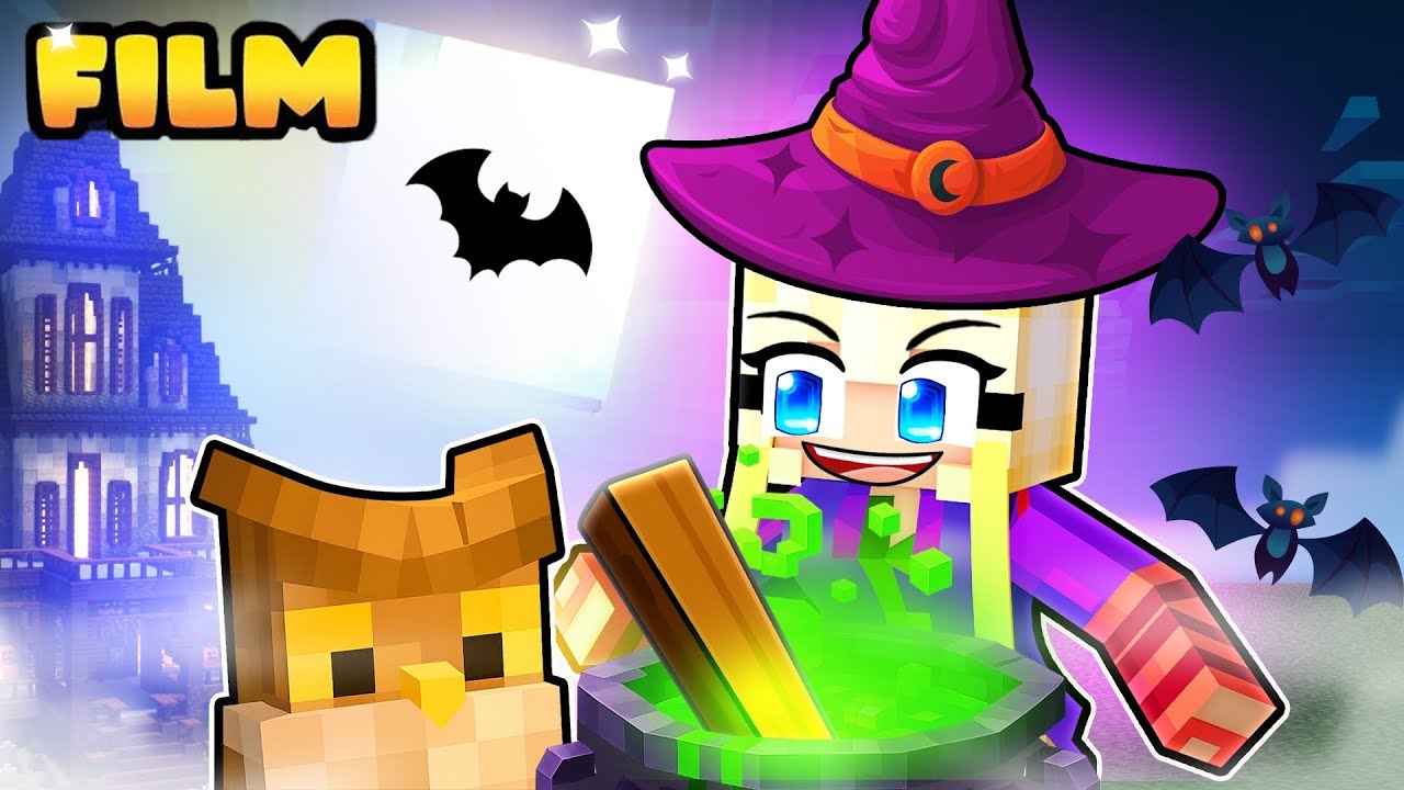 Minecraft  SPIELEN als HEXE! 🌸 Minecraft Hexe 2/2