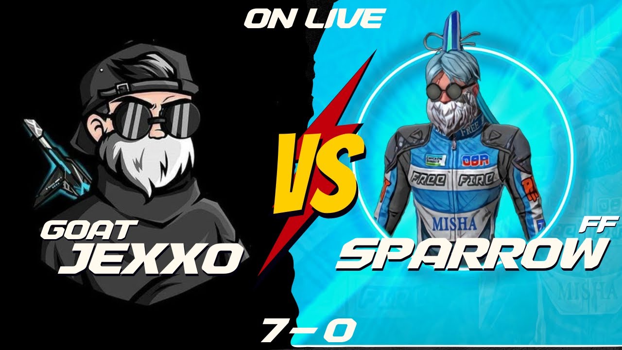 JEXXO 777 Vs Sparrow FF On Live 6/1..💀 || Garena Free Fire