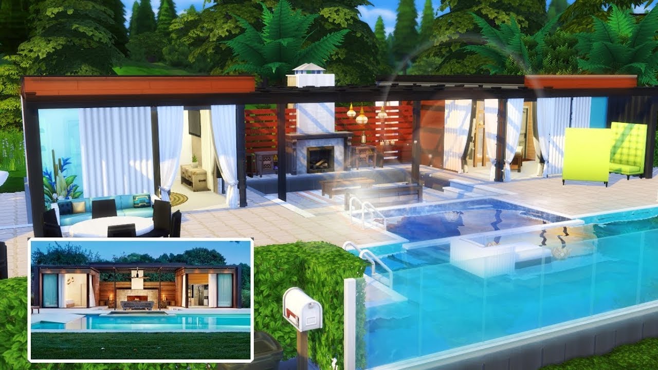 CASA TÉRREA DE CAMPO - Real to Sims #2 │The Sims 4 (Speed Buid)