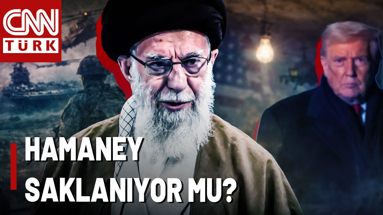 Hamaney Sığınağa Mı Saklandı? İran Dini Lideri ABD Saldırısına Karşı Önlem Alıyor İddiası!