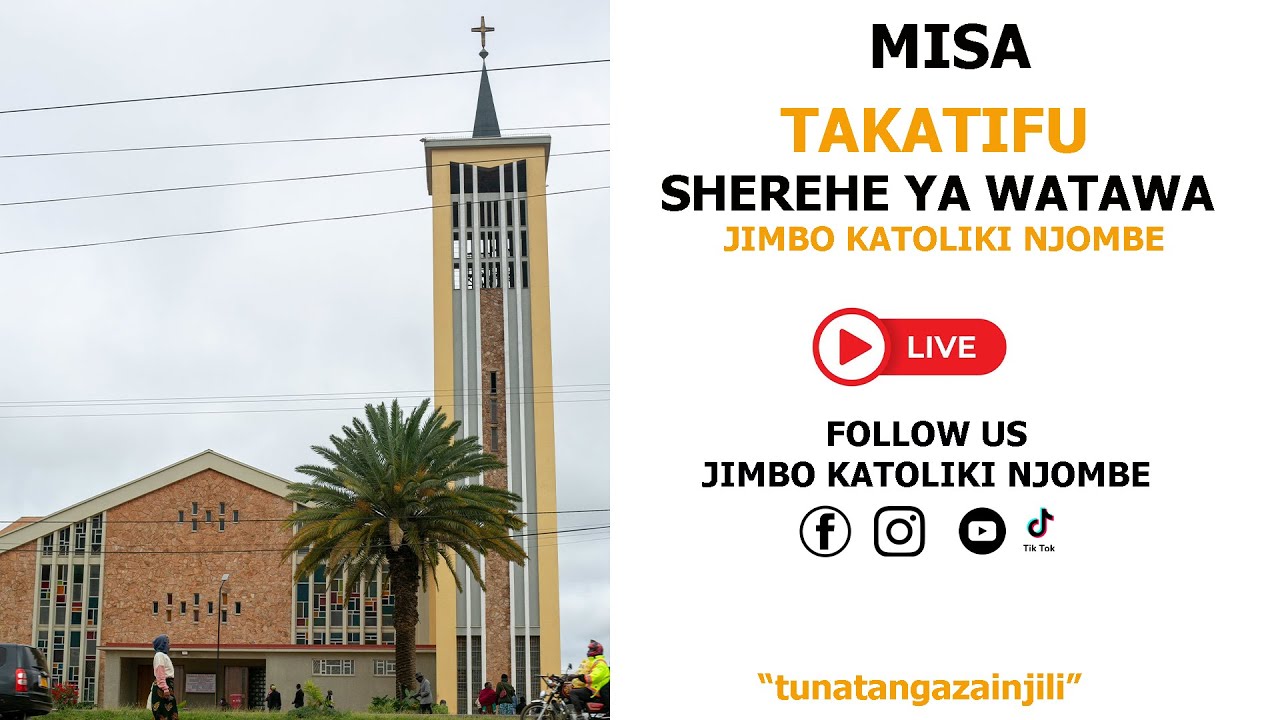 LIVE: MISA TAKATIFU SHEREHE YA WATAWA JIMBO KATOLIKI NJOMBE