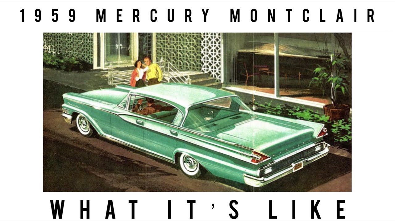 1959 Mercury Montclair 4-дверный хардтоп