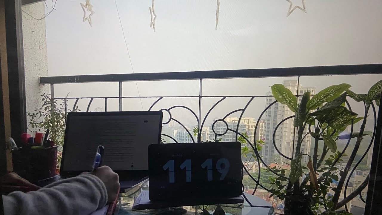 | Calm Morning Study With Me | 2- hour | Cozy & Peaceful blue Sky | Lo-fi & Calm🎧 | Focus & Flow ☕✨”