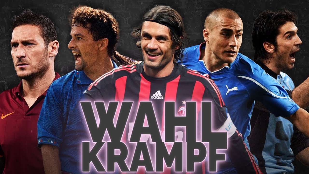 Wahlkrampf! Wer ist der beste Italiener der Fußballgeschichte?
