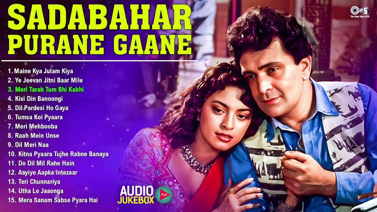 90s Old Purane Gaane | Audio Jukebox | हिंदी सदाबहार गाने | 90's Old Hits Songs | Sadabahar Gaane