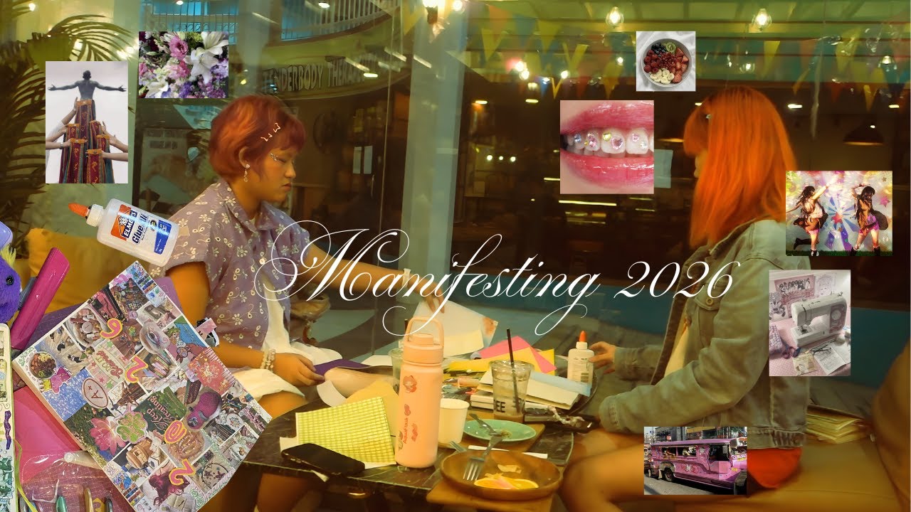 manifesting 2026: vision boards & letters to our future selves