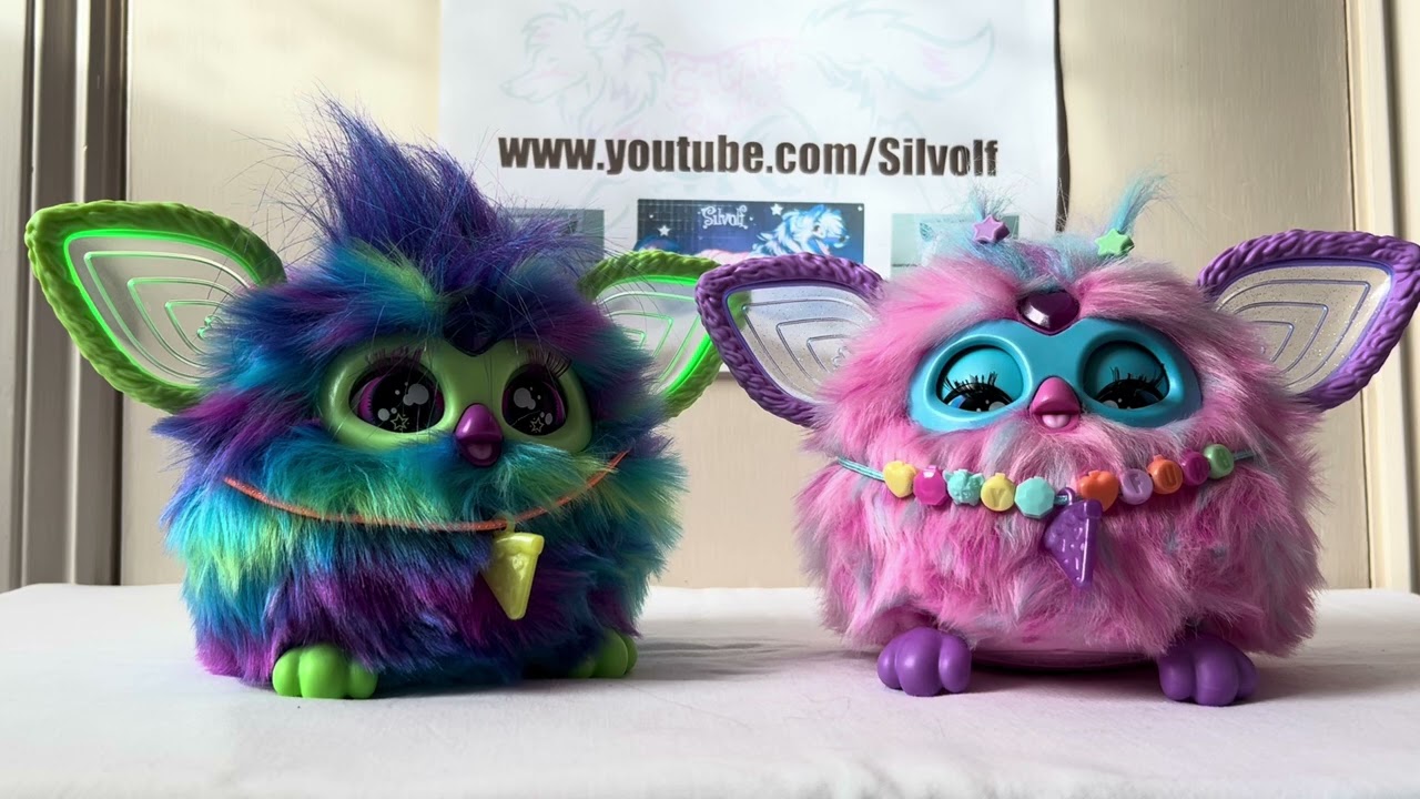 Aurora and Cotton Candy Furby 2023
