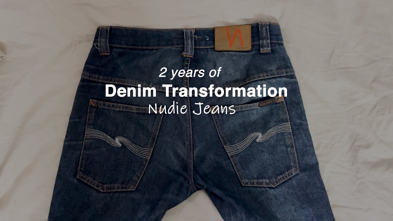 2 Years of @nudiejeans Thin Finn | Raw Denim Transformation #rawdenim #selvedgedenim #nudiejeans