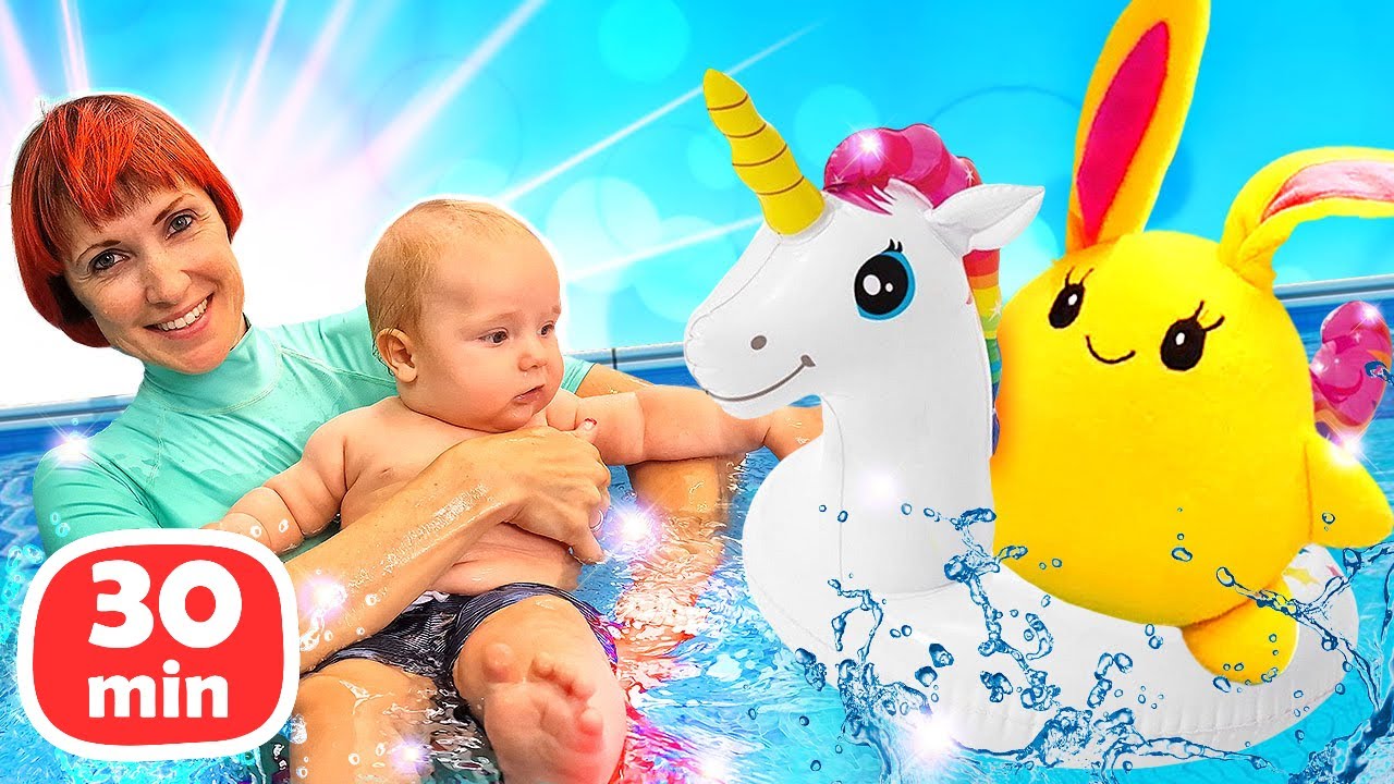 The Most Unicorn Video with Kapuki Kids! Play, Swim, and Have a Party with Toy Unicorns!