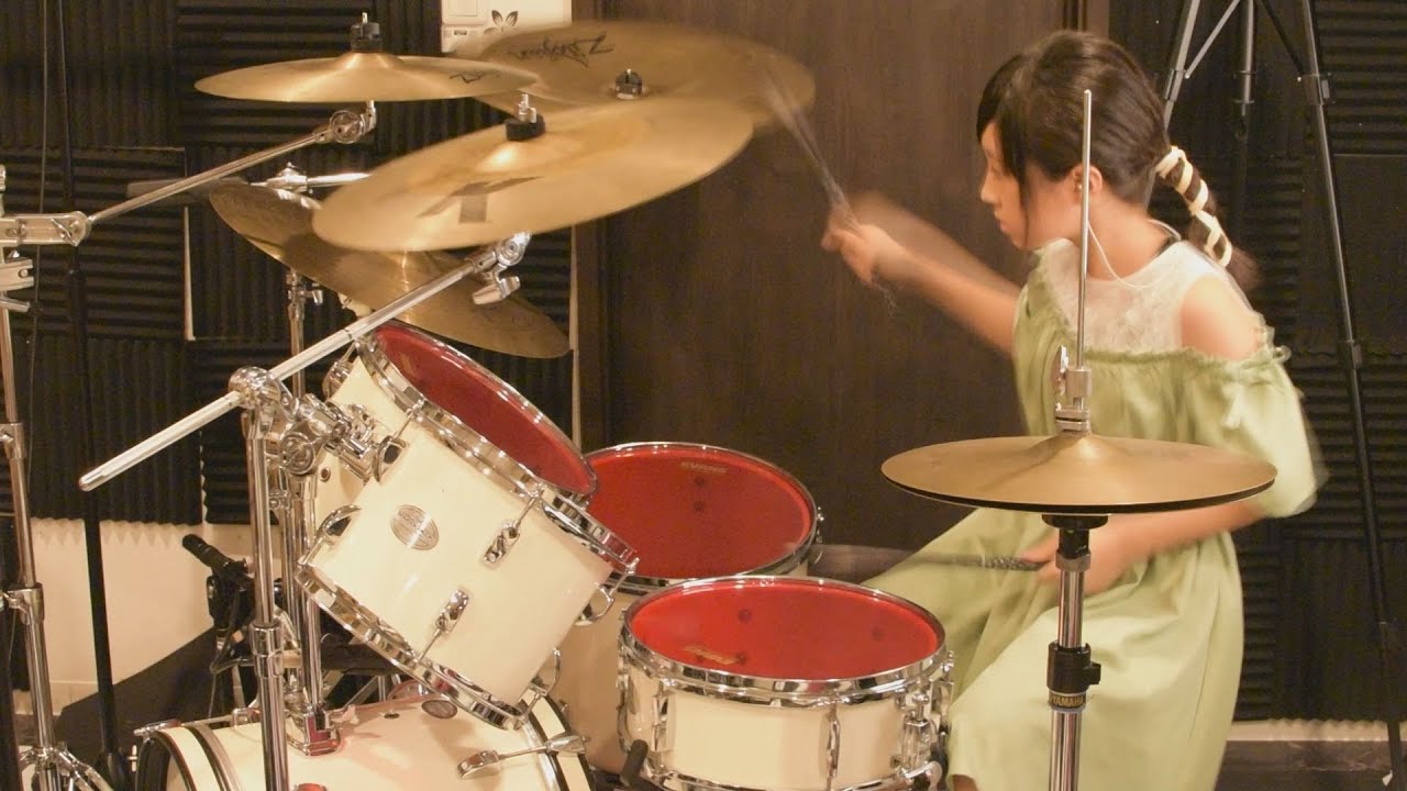 BABYMETAL - Doki Doki Morning Drum Cover by yua, ド・キ・ド・キ☆モーニング