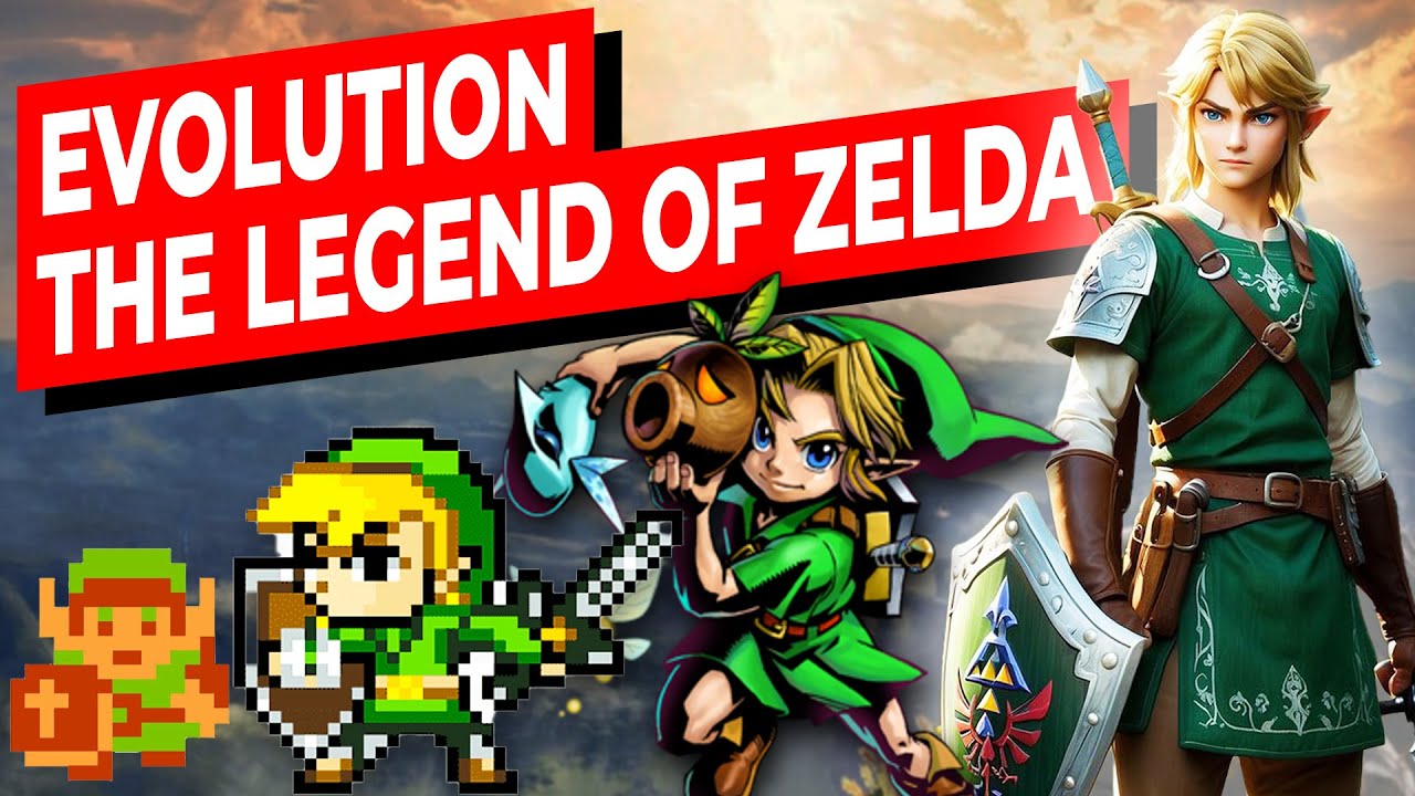 Evolution of The Legend of Zelda 1986-2024