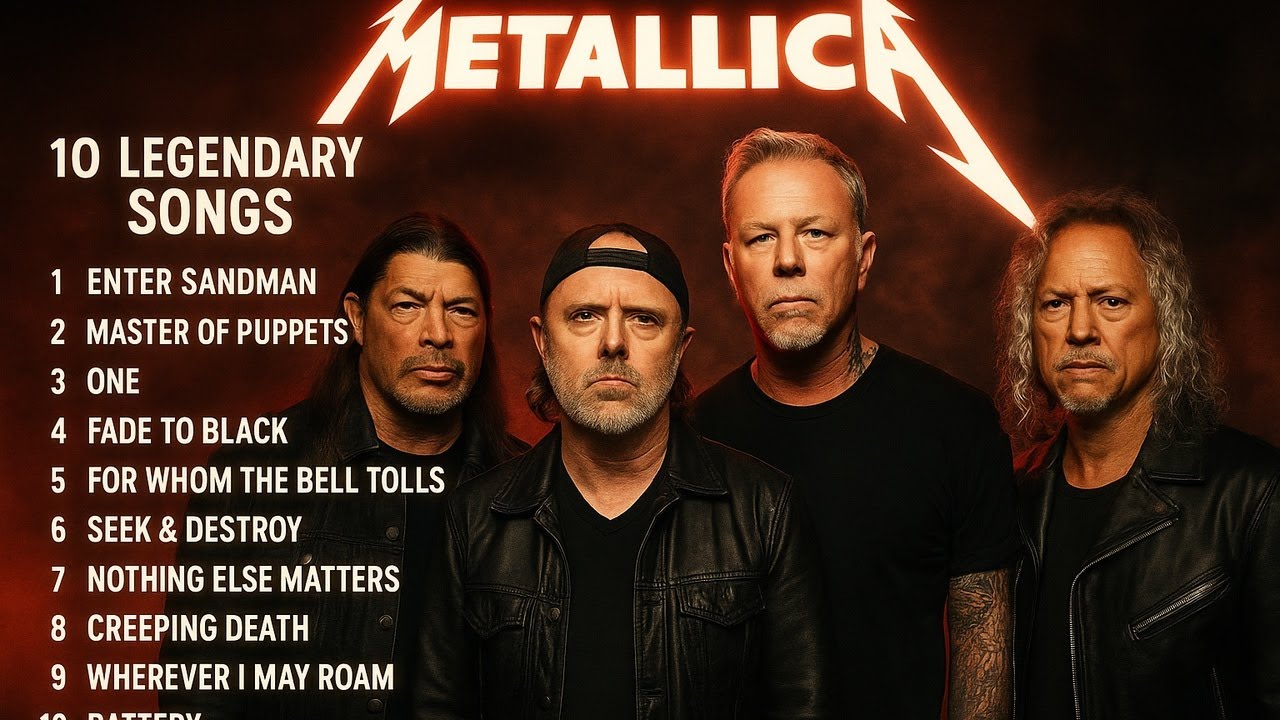 Epic Metallica Guitar Riffs Collection | Slow Rock Live Concert with Emo Rock Playlist Nonstop