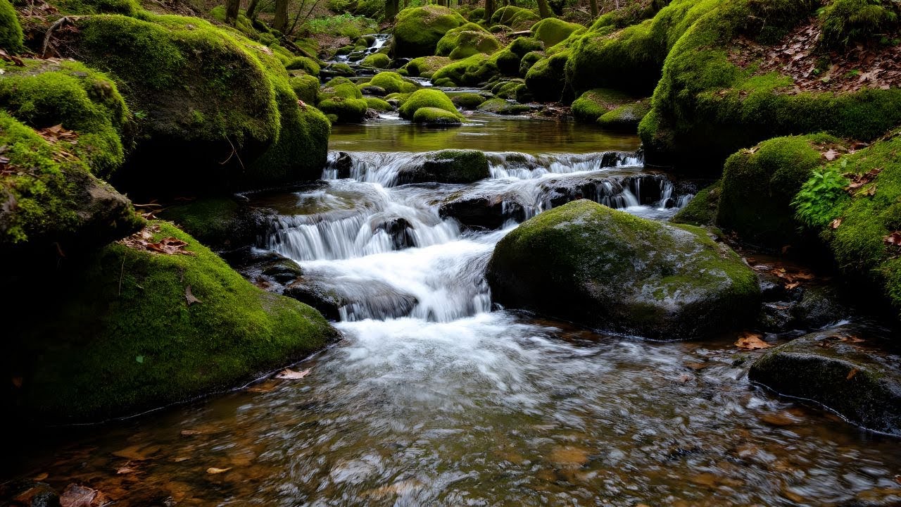 River Sounds ASMR 24/7 | Relaxing Nature Stream for Sleep, Study & Meditation