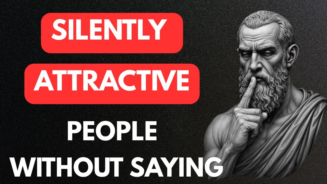 Silently Attractive People Do This Without Saying a Word | StoicCraft